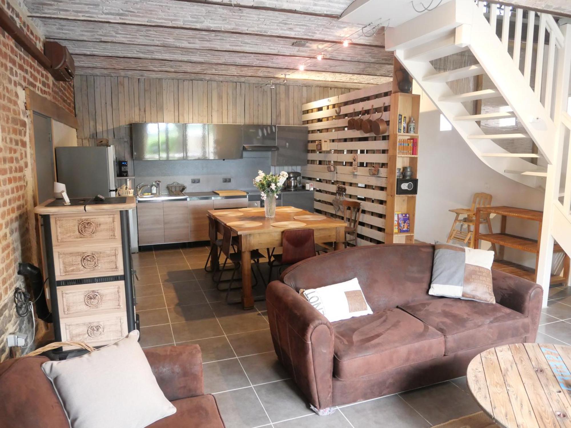Gîte l ´écurie à la campagne Flines-Les-Mortagne Extérieur photo